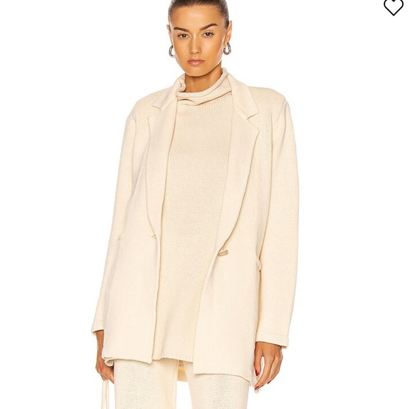 St Agni Bloom Knit Blazer - Picture 2 of 5